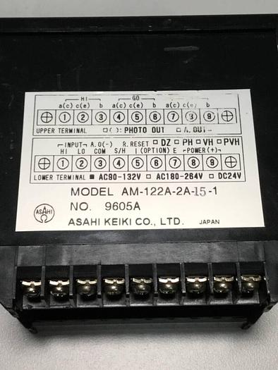 Used ASAHI KEIKI CO Temperature Control AM-122A-2A-15-1 #97409
