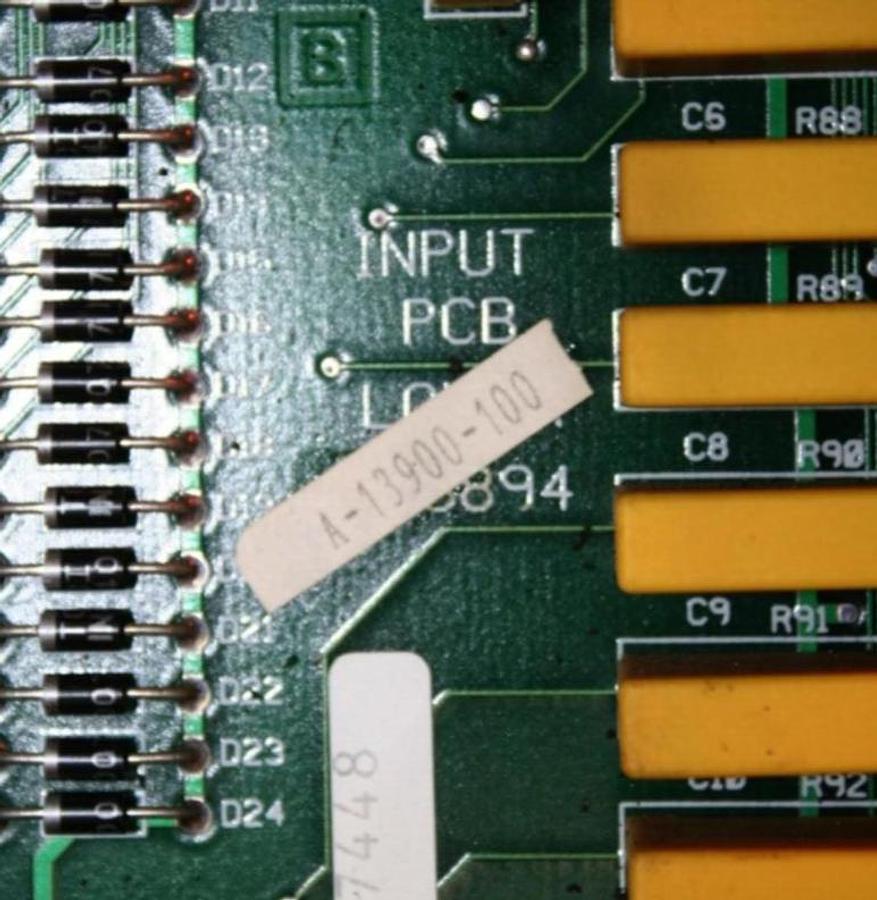Used BARBER COLMAN Input Circuit Board Lower A-13900-100 USED