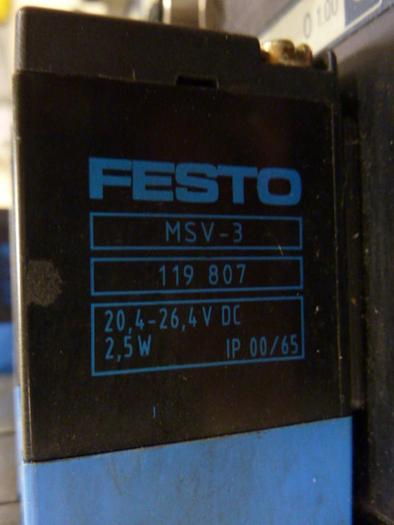 Used FESTO Control Block / Valve Terminal IFB8-02 #52821