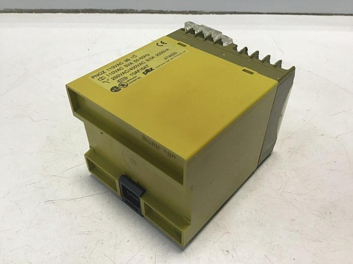 Used PILZ Safety Relay PNOZ110VAC3S1O #129532