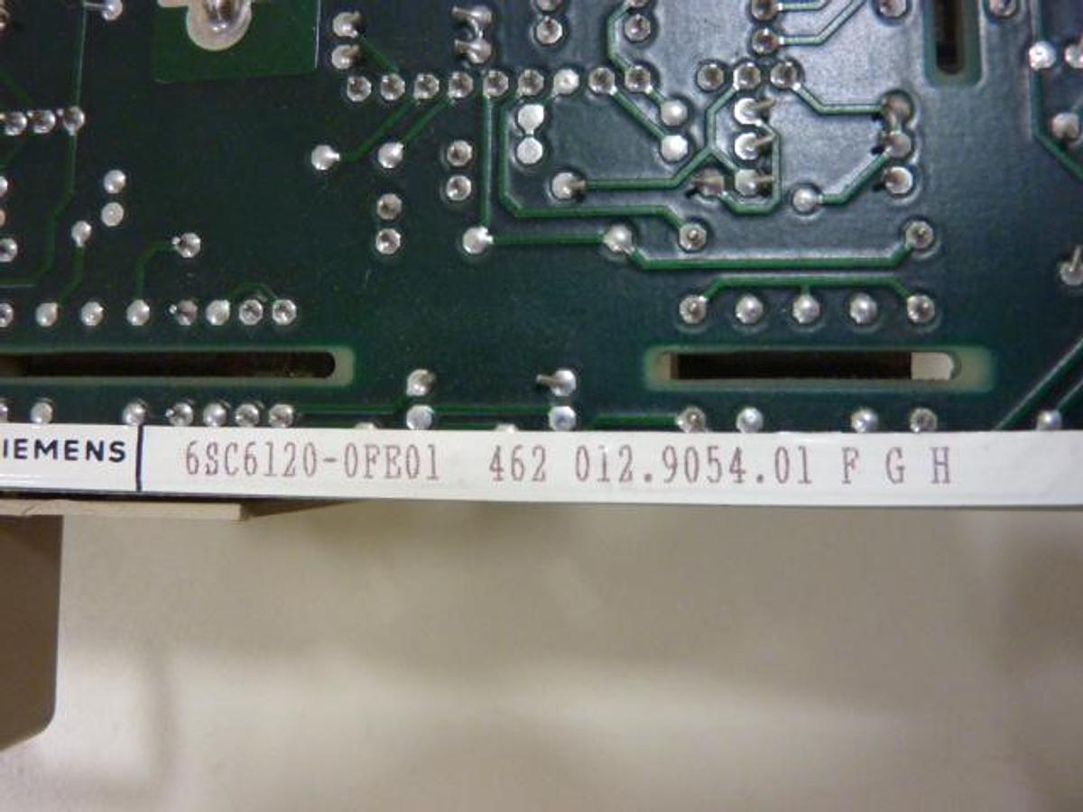 Used SIEMENS Simodrive Board 6SC6120-0FE01 USED
