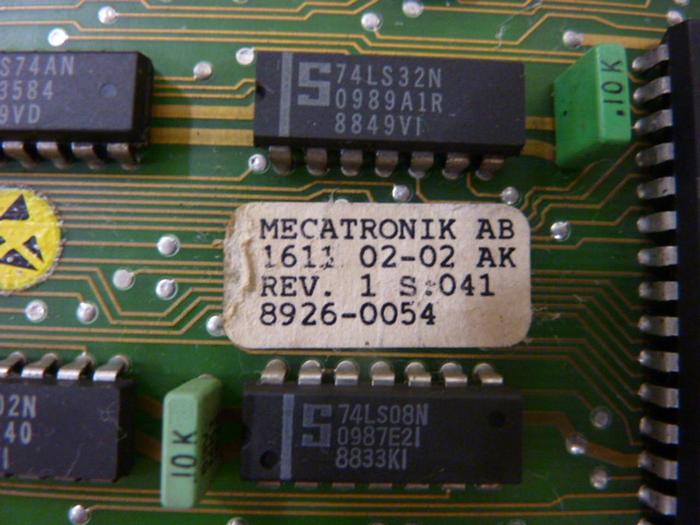 Used ASEA BROWN BOVERI Circuit Board Card YB161102-AK/2 #48726