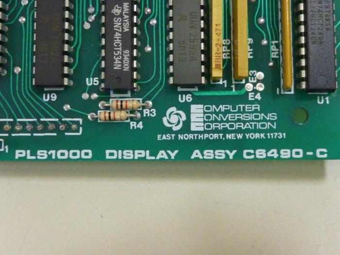 Used COMPUTER CONVERSION Circuit Board C6490-C #58882