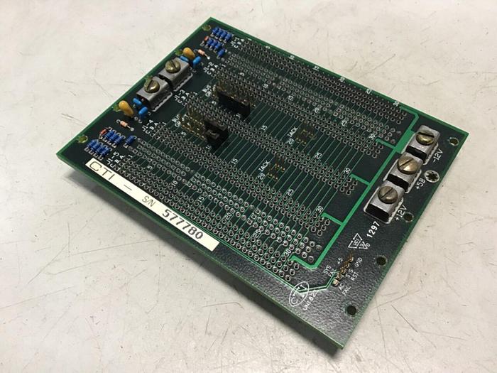 Used CTI Van Dorn Control Rack Board UNI 823 Z9722864B #120733