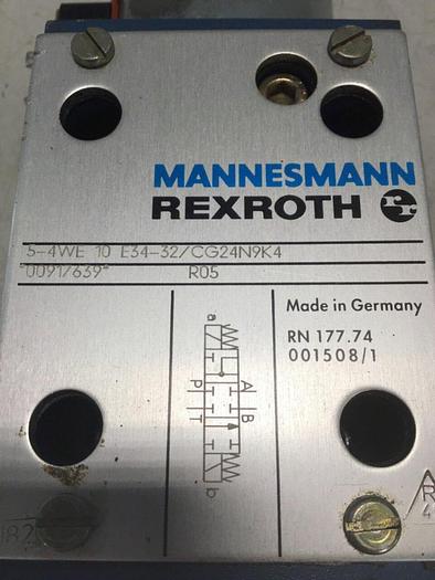 Used REXROTH Valve 54WE10E3432/CG24N9K4 #137397