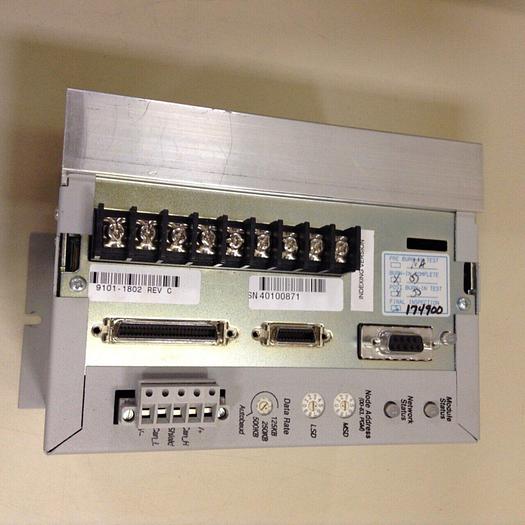 Used ALLEN BRADLEY Servo Drive 9101-1802 REV C Used