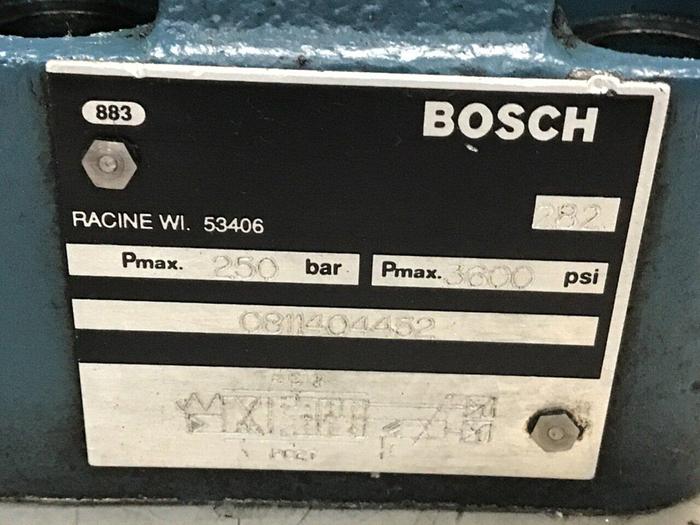 Used BOSCH SERVO Proportional Valve 0 811 404 452 USED
