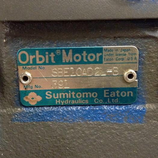 Used SUMITOMO EATON Orbit Motor SBE10AD2L-B #82375