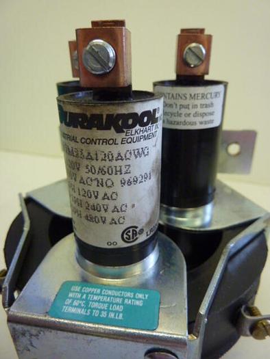Used DURAKOOL Contactor Relay 2M35A120AOWG Used