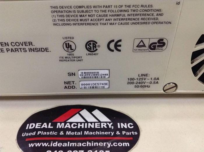 Used CABLETRON 10 Base-T Hub w/ Lanview SEHI-24 #75000