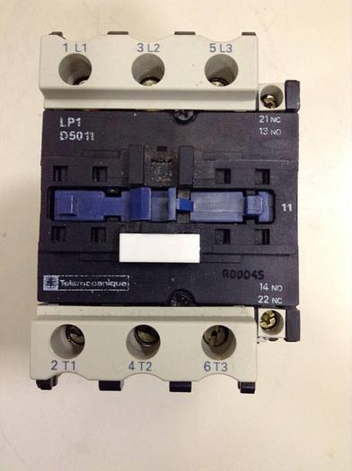 Used TELEMECANIQUE Contactor LP1D5011 #86237
