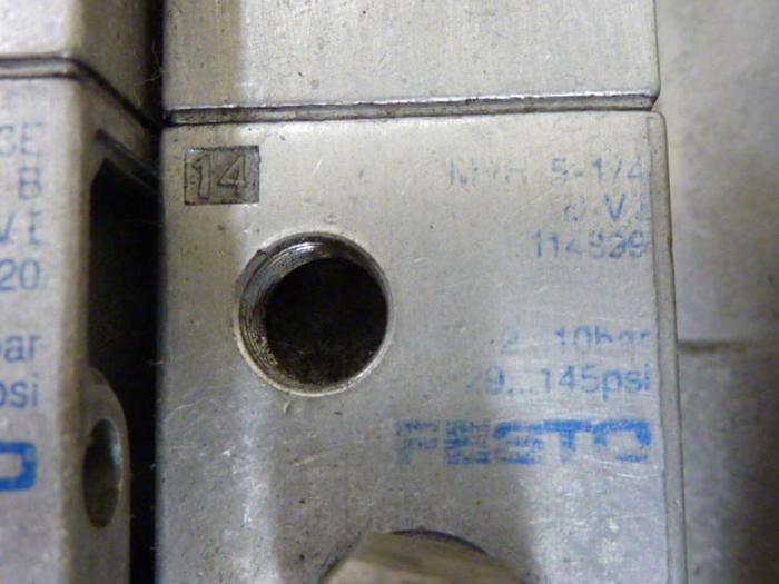 Used FESTO Control Block / Valve Terminal IFB8-02 #52815