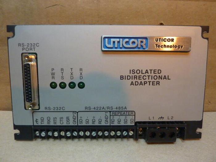 Used UTICOR Adapter Board RS-232C #31719