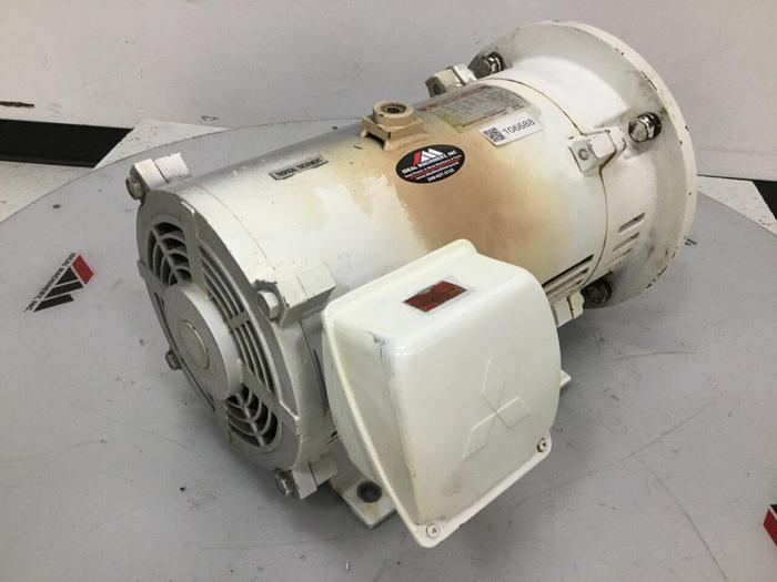 Used MITSUBISHI 20 HP Induction Motor SB-JRF 20 HP #106688