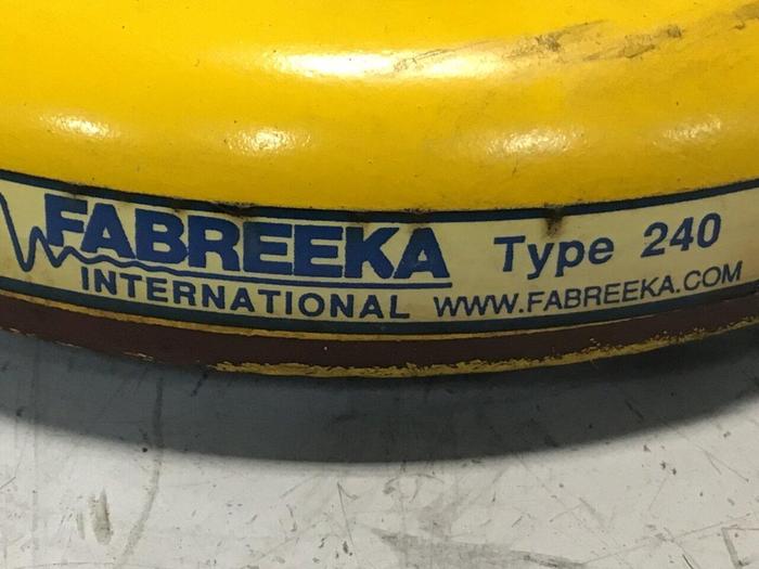 Used FABREEKA Leveling Mount Pad 6 Inch 240 #122745