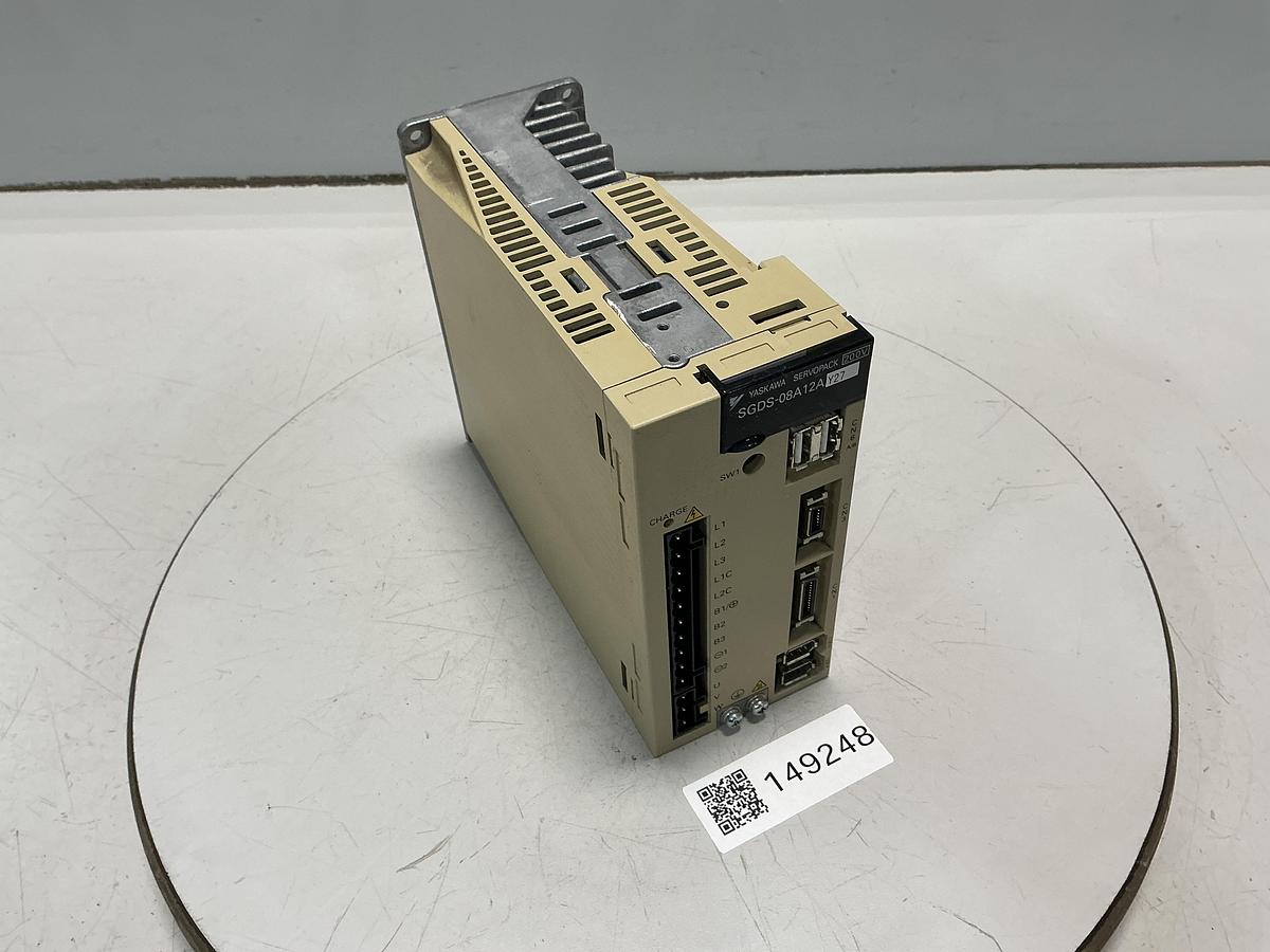 Used YASKAWA ELECTRIC SGDS-08A12AY27