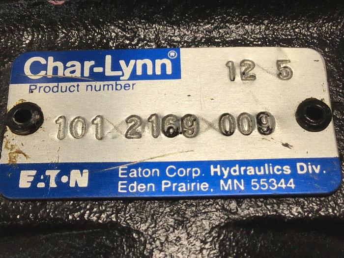 Used CHAR LYNN Die Height Hydraulic Motor 101 2169 009 Used