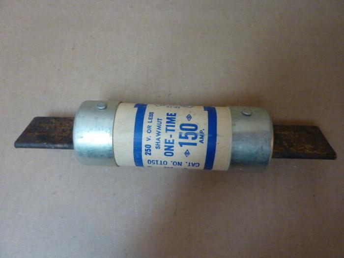 Used SHAWMUT 150 Amp Fuse OT150 #31399