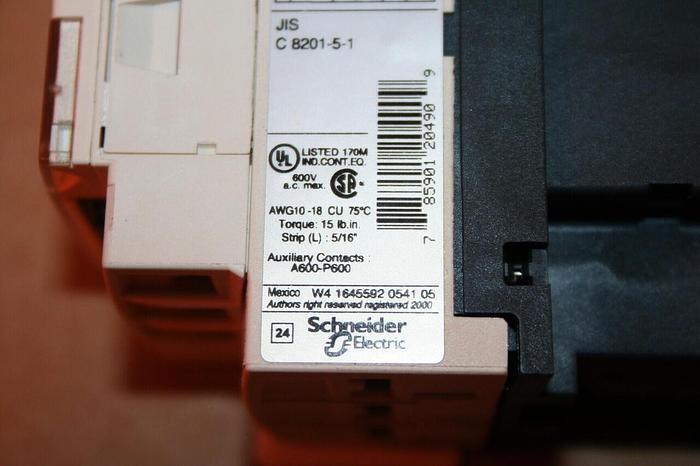 Used SQUARE D Relay CAD50 A1 Used