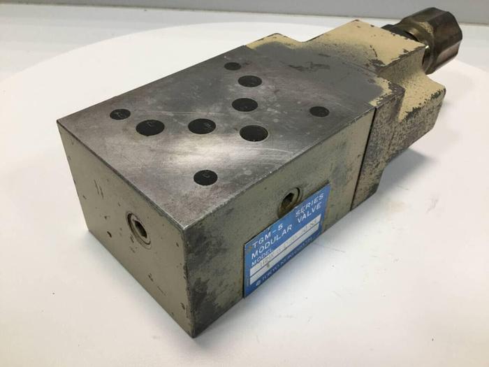 Used TOKYO KEIKI Modular Valve TGMX-5-P-BK-10-S3 #98344