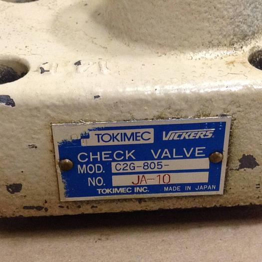 Used VICKERS Check Valve C2G805JA10 #78861