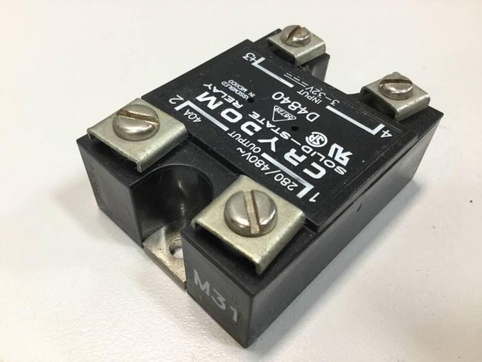 Used CRYDOM Solid State Relay D4840 #98081
