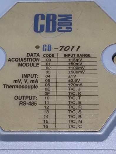 Used CB-COM Data Acquisition CB-7011 #126767
