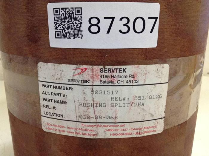 Used SERVTEK Bushing Split 2HA 5031517 #87307