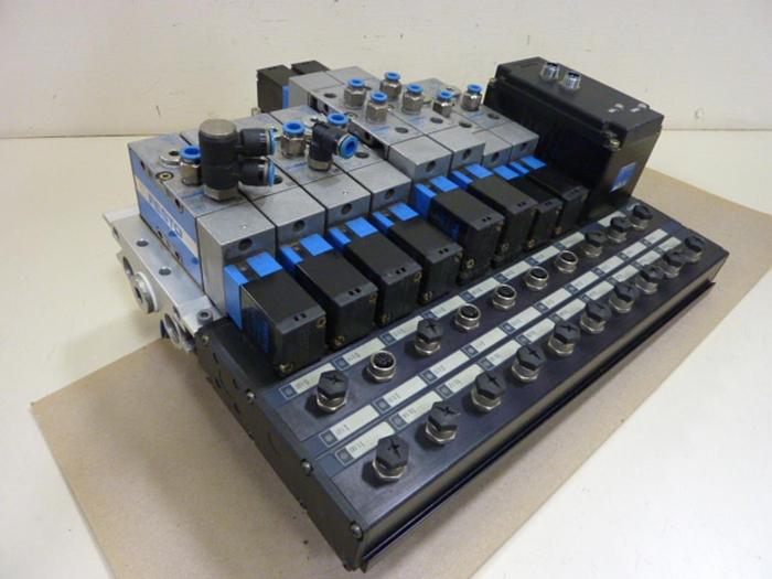 Used FESTO Control Block / Valve Terminal IFB8-02 #52841