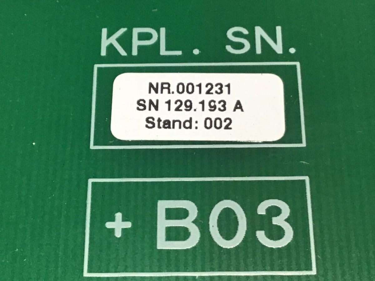 Used ARBURG Circuit Board ARB 655 USED