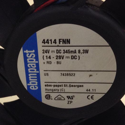 Used EBMPAPST Fan 4414 FNN #81808