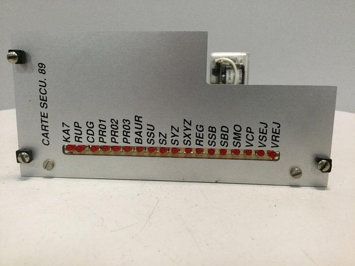 Used SEPRO ROBOTIQUE Circuit Board 07S00955.104/A #105107