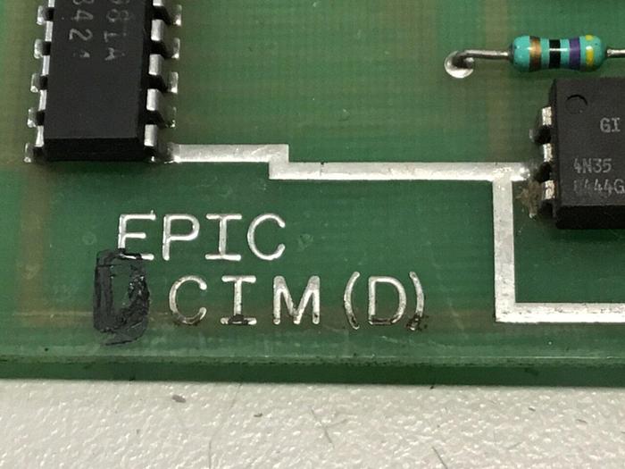 Used SCI Epic 52337 Circuit Board 22890 REV E #129098
