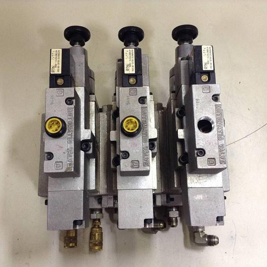 Used AUTOMATIC VALVE Manifold w/ Valves 416B67S31C-AA4 Used