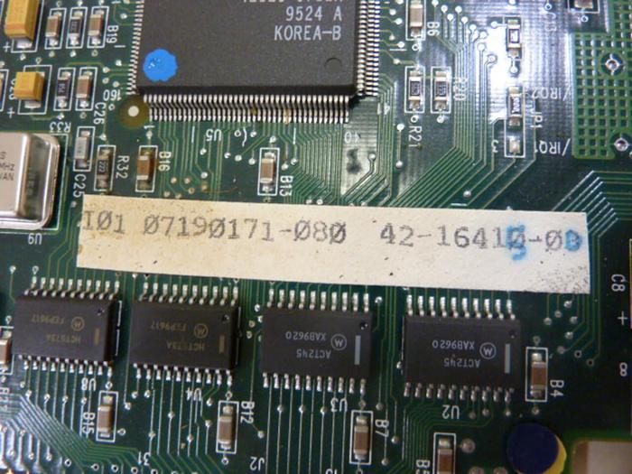 Used EATON CORPORATION Circuit Board 40-16410-01 Used