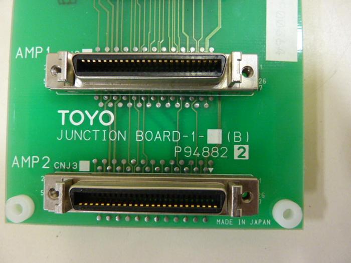 Used TOYO Junction Board P948822 #60864