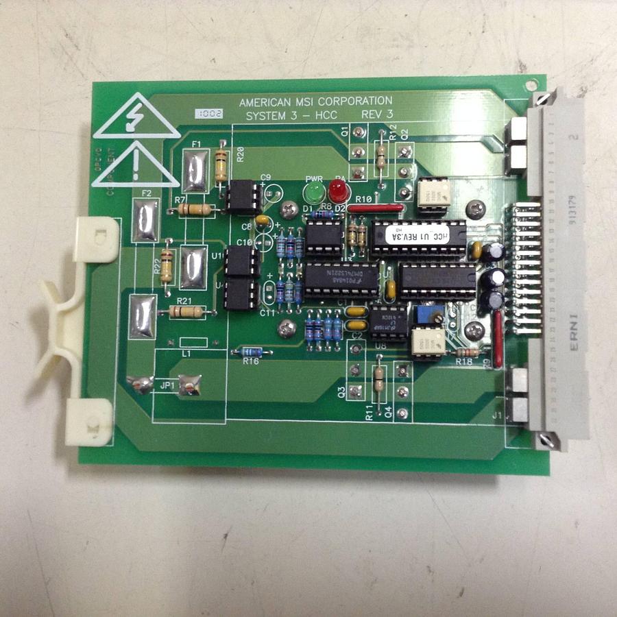 Used AMERICAN MSI Control Board C3201.010.045 Used