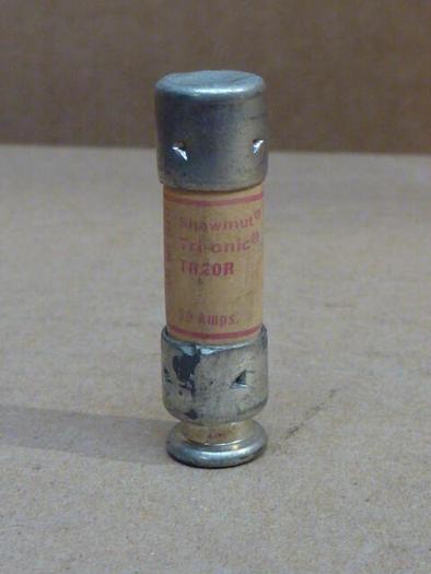 Used GOULD / SHAWMUT 20 Amp Fuse TR20R #33617