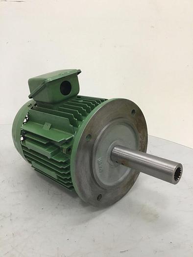 Used HITACHI 0.75 kW Induction Motor VTFO-K 6P #125308