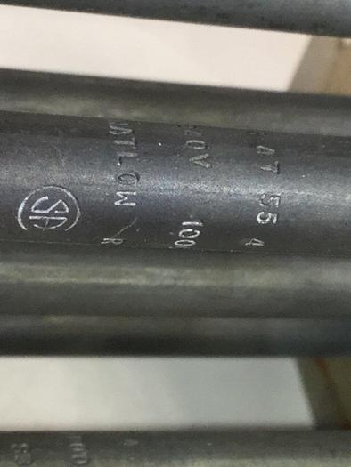 Used WATLOW 1000 Watt Tubular Heat Element 647554 #109308