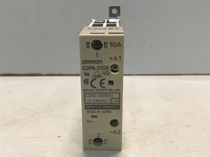 Used OMRON Solid State Relay G3PA-210B-VD #129537
