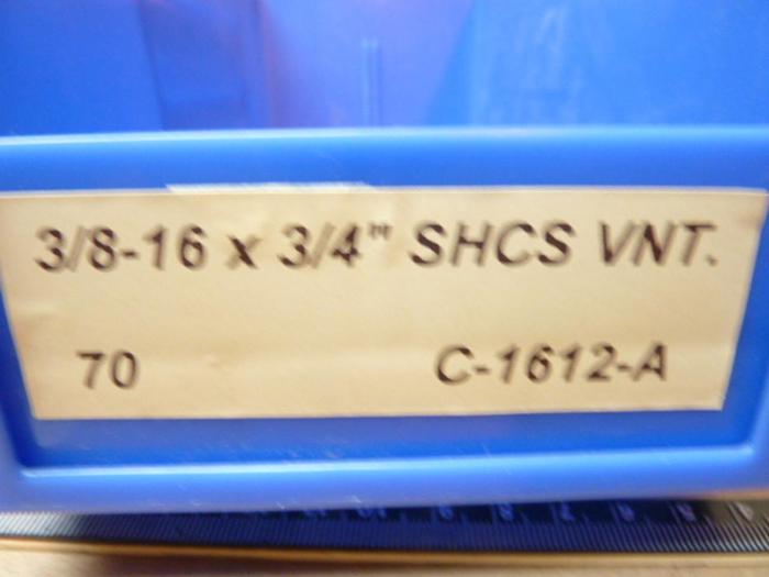 U-C COMPONENTS Socket Head Cap Screw C-1612-A #41298