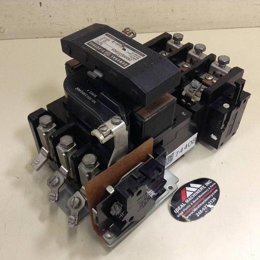 Used GENERAL ELECTRIC / GE Motor Starter Size 3 CR306E000AQA #74408