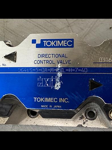 Used TOKIMEC DG4VS-5-0A-M-P7L-H-7-40