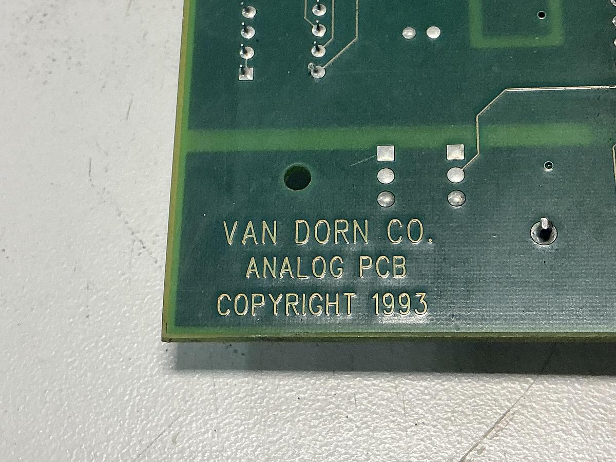 Used VAN DORN 330025 REV-C