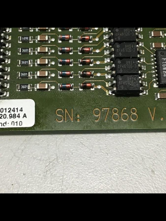 Used ARBURG Circuit Board 120.984 USED