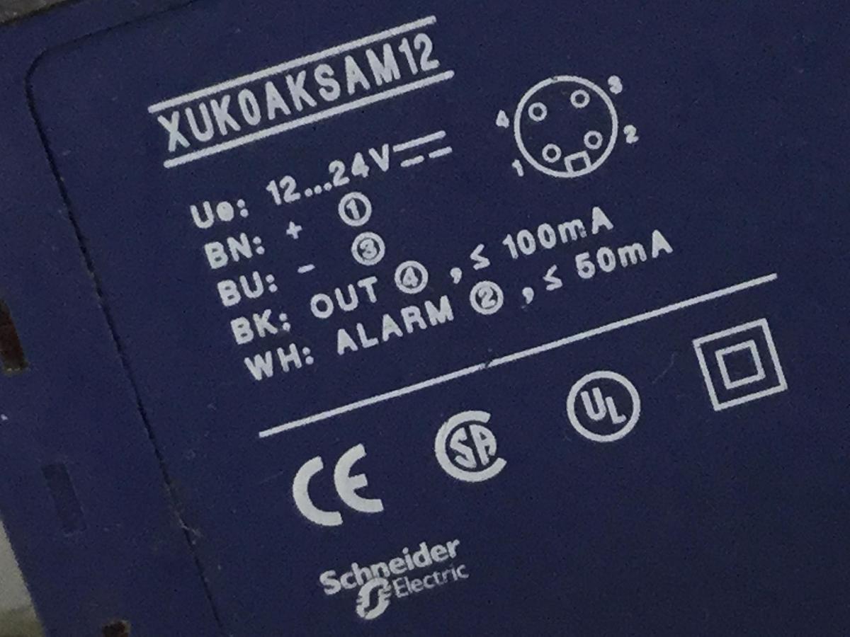 Used TELEMECANIQUE Photoelectric Sensor XUK0AKSAM12 USED