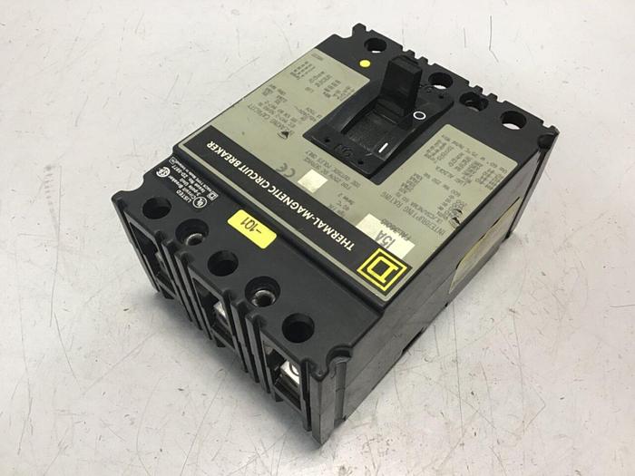 Used SQUARE D 15 Amp Circuit Breaker FAL36015 #129398