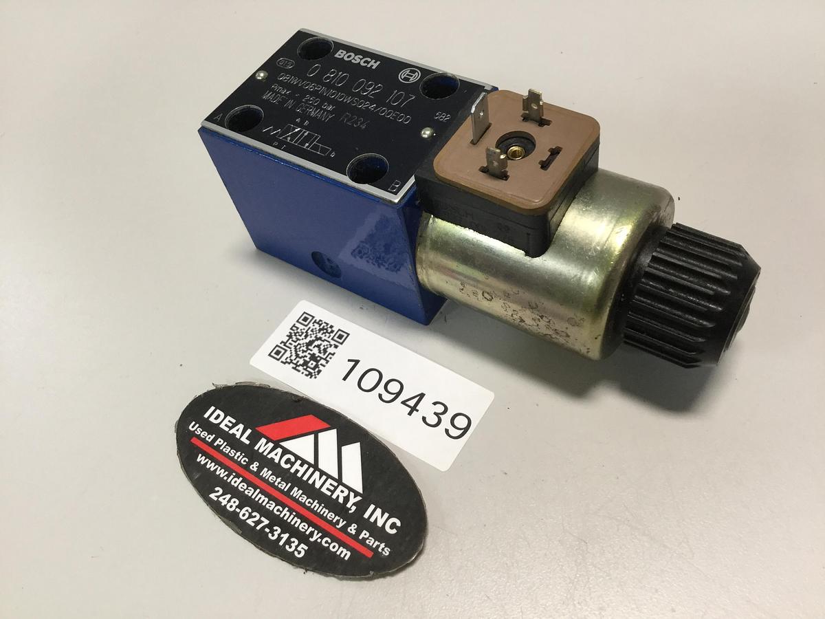 Used BOSCH Valve 0 810 092 107 Used