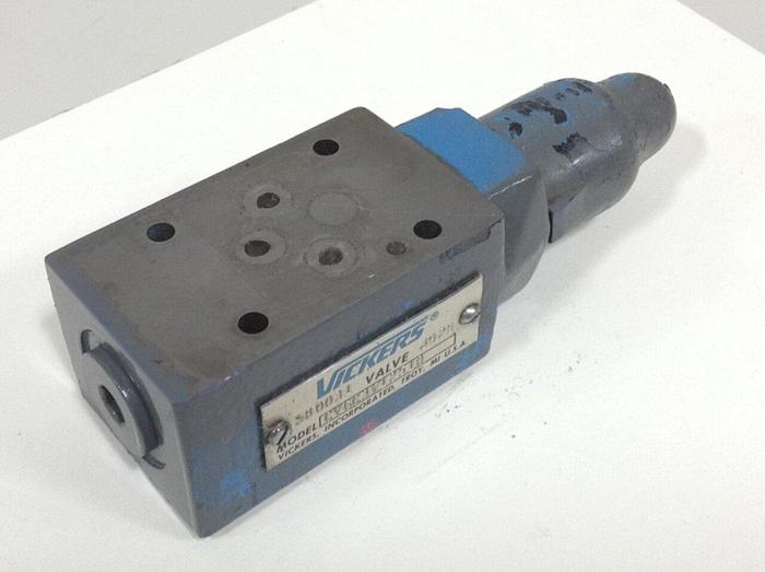 Used VICKERS Relief Valve CVGC 3 W 125 10 #89727